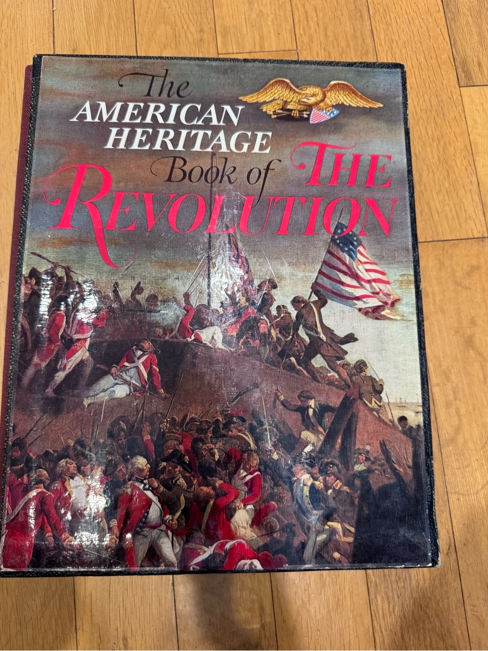 VINTAGE 1958 American Heritage Book of the Revolution WITH SLIPCASE